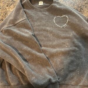 PINK Victoria's Secret Charcoal Sweatshirt